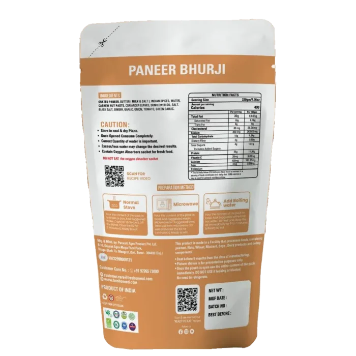 Paneer Bhurji