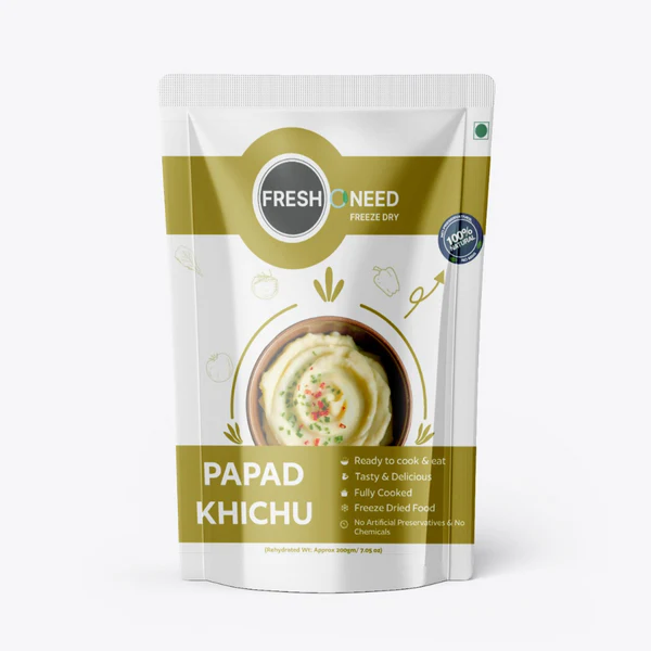 Papad Khichuu (with masala)